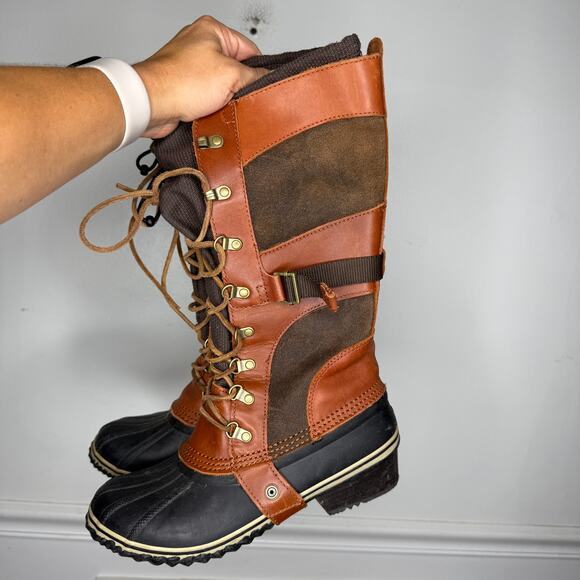 Sorel Conquest Carly II Boot Winter Boots Womens 9 - Picture 9 of 13